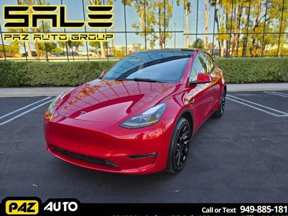 TESLA MODEL Y 2023 7SAYGDEE0PF852518 image